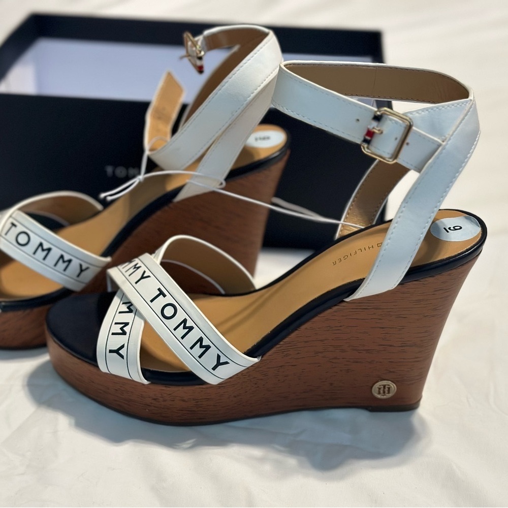 Tommy Hilfiger wedge sandals